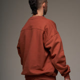 Crewneck Terracota 400 gramos 100 % Algodón