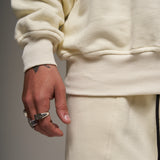 Crewneck Marfil 400 gramos 100 % Algodón