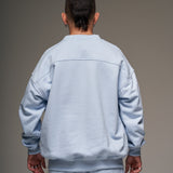 Crewneck Azul  400 gramos 100 % Algodón