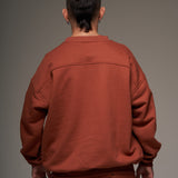 Crewneck Terracota 400 gramos 100 % Algodón