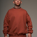 Crewneck Terracota 400 gramos 100 % Algodón