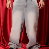 JEAN BAGGY  DIRTY BLUE