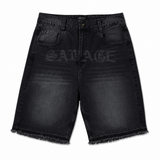 JORT BAGGY NEGRO SAVAGE RED DISTRICT