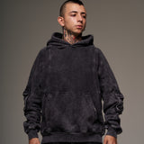 Hoodie Cargo Acid Wash 400 GRAMOS 14444