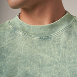 Basica Oversize Acid Wash Green 14259
