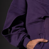 Hoodie Nova  Sun fade Morado 400 gramos