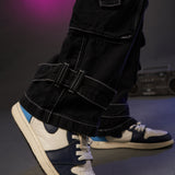 JEANS BAGGY FIT SAVAGE SUPER CARGO NEGRO 14426