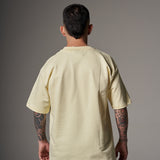 CAMISETA 300 GRAMOS 100% ALGODÓN AMARILLA