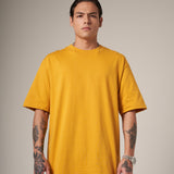 T-SHIRT 250 GRAMS, 100% YELLOW COTTON