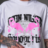 T shirt flamenco rosa 250 gramos 14602