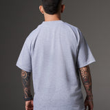 OVERSIZE JASPER GRAY T-SHIRT SVG 