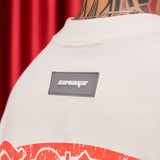 Camiseta Marfil Oversize Repping Bogota Savage  250 gramos