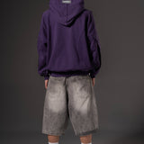 Hoodie Nova  Sun fade Morado 400 gramos