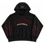 Pre venta Hoodie Boxy fit Negro Savage drop 2026 + Pedreria