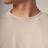 250 GRAMS T-SHIRT, 100% COTTON SAND