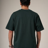 CAMISETA 250 GRAMOS, 100% ALGODÓN VERDE PINO