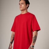250 GRAMS T-SHIRT, 100% COTTON RED