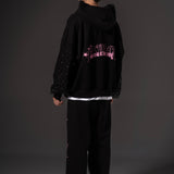 Double Zip Hoodie Boxy fit World wide  14649