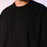 CAMISETA NEGRA OVERSIZE 350 GSM 14290