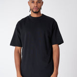 CAMISETA 300 GRAMOS 100% ALGODÓN NEGRA