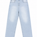 JEAN BAGGY ICE BLUE SAVAGE RED DISTRICT