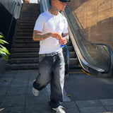 JEAN BAGGY NEGRO SAVAGE RED DISTRICT
