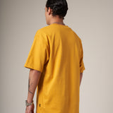T-SHIRT 250 GRAMS, 100% YELLOW COTTON