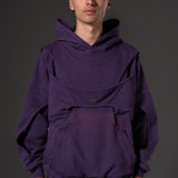 Hoodie Nova  Sun fade Morado 400 gramos