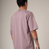 250 GRAMS T-SHIRT, 100% LIGHT PURPLE COTTON