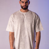 Basica Oversize Acid Wash  Gris claro 14274