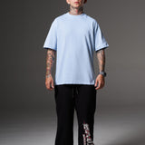 BLANK AZUL MEDIO 250 GSM 100% ALGODON