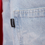 JEAN BAGGY ICE BLUE SAVAGE RED DISTRICT
