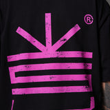 T shirt logo rosa  250 gramos 14609