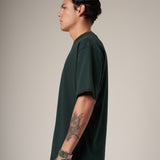 CAMISETA 250 GRAMOS, 100% ALGODÓN VERDE PINO