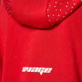 Pre venta Hoodie Boxy fit Red district + Pedreria