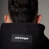 Double Zip Hoodie Boxy fit Red lights