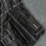 JEANS BAGGY FIT SAVAGE SUPER CARGO NEGRO 14426
