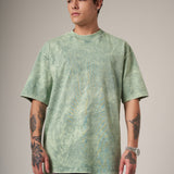 Basica Oversize Acid Wash Green 14259