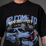 T shirt welcome to Miami azul 250 gramos 14604