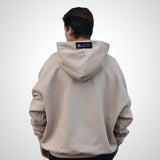 4-pocket hoodie, 400 grams, sand