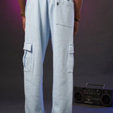 Sweet pant Cargo Azul 80’s 400 gramos