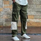 Cargo Military Green Living Flower Print 14215