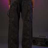SAVAGE CARPENTER BAGGY FIT JEANS