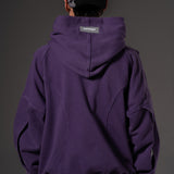Hoodie Nova  Sun fade Morado 400 gramos