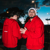 Hoodie Boxy fit Red district