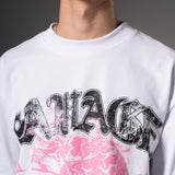 Camiseta Oversize Help rosa savage  250 gramos 14653