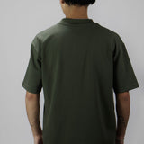 CAMISETA  SIN MARQUILLAS VERDE MILITAR 14078 OVERSIZE