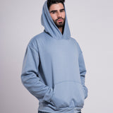 BLUE GREY JACKET 14099 SVG UNICOLOR BRUSHED COTTON