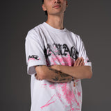 Camiseta Oversize Help rosa savage  250 gramos 14653