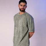 Basica Oversize rotos Verde 14286